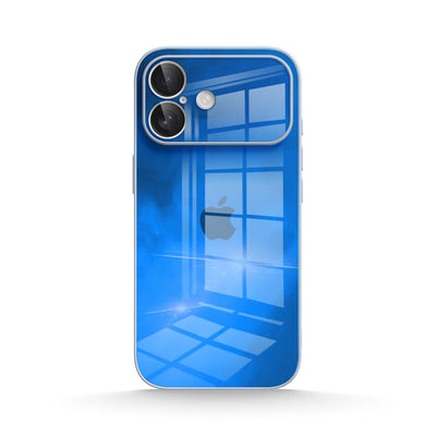 Blue Object - iPhone Glass Case