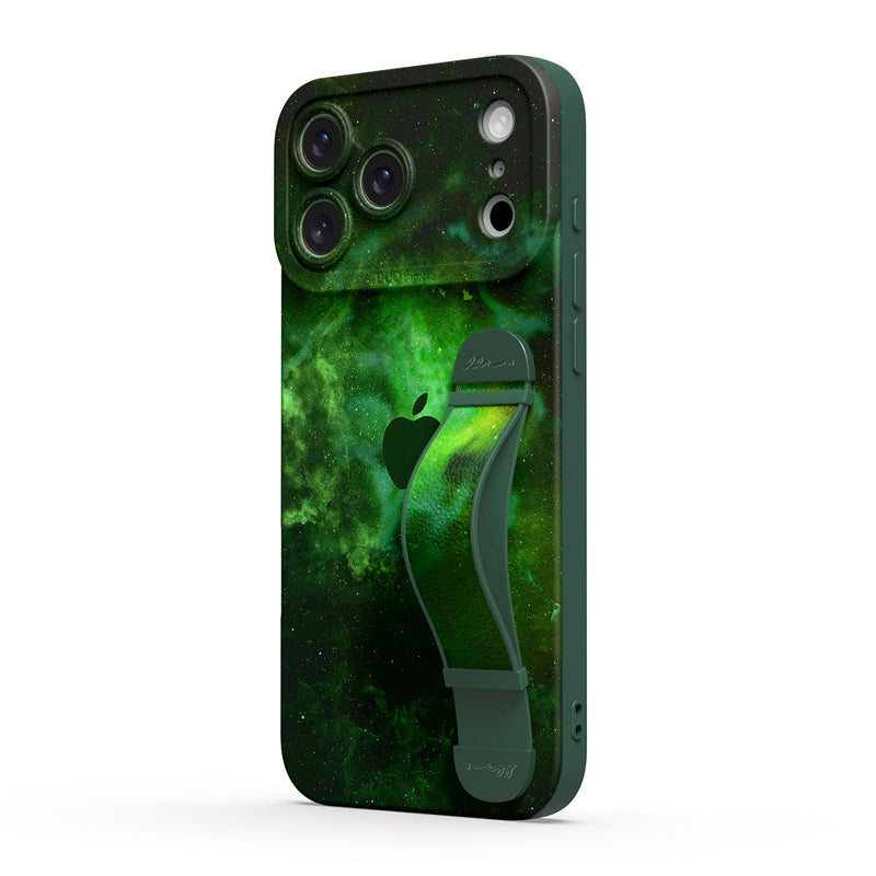 Green Ghost Luo - iPhone Wrist Strap Case