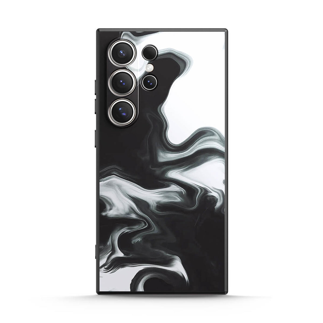 Zwart Wit - Samsung hoesje