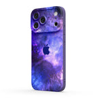Blue-Purple Nebula - iPhone Silicone Case