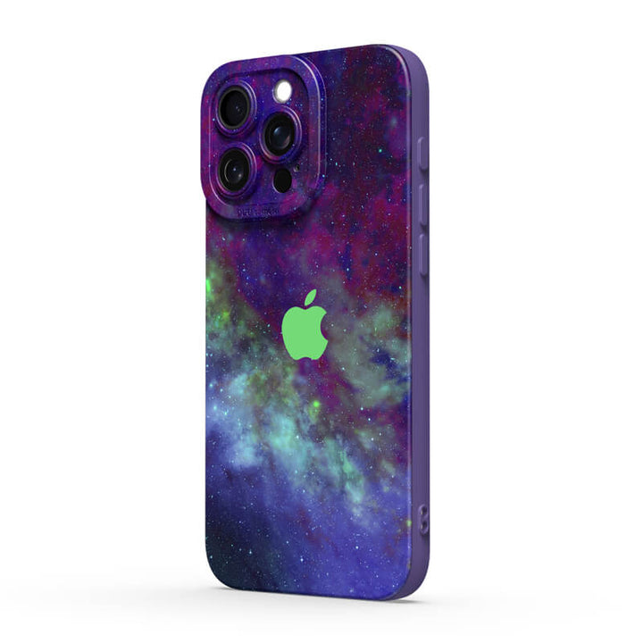 Psychedelic Purple World - iPhone Case