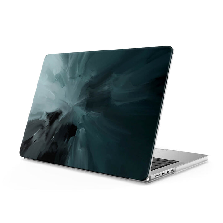 Black Gray - Macbook Case