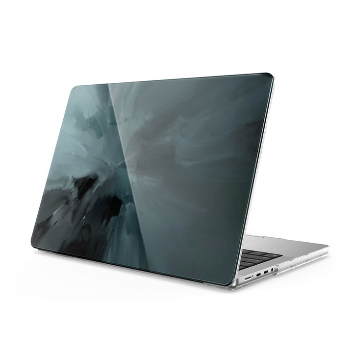 Black Gray - Macbook Case