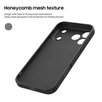 Black White - iPhone Glass Case