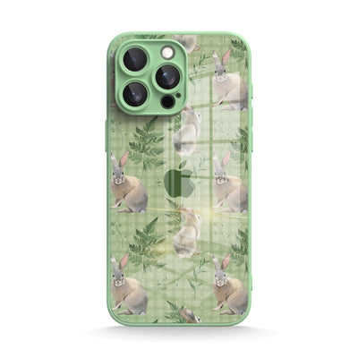 Bunny Fun - iPhone Glass Case