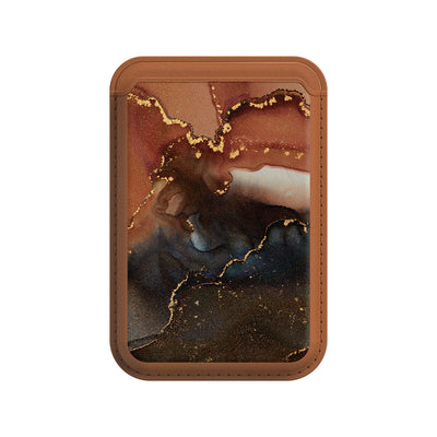 Amber Brown - iPhone Leather Wallet