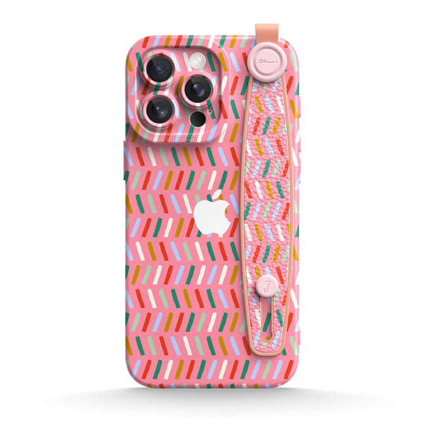 Colorful Confetti - iPhone Wrist Strap Case