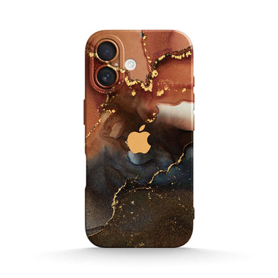 Amber Brown - iPhone Silicone Case