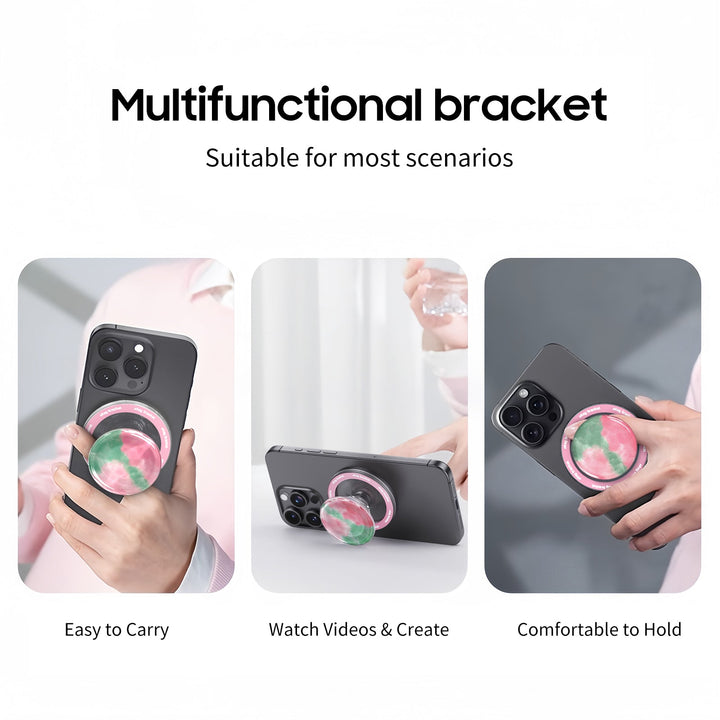 Butterfly Among Flowers - AirBag Grip For MagSafe
