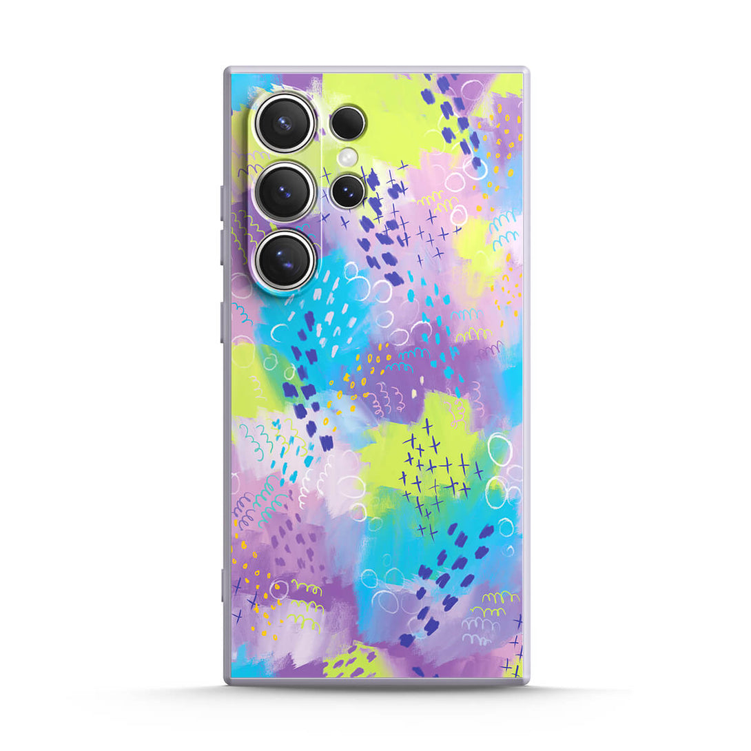 Fladderende lavendel - Samsung hoesje