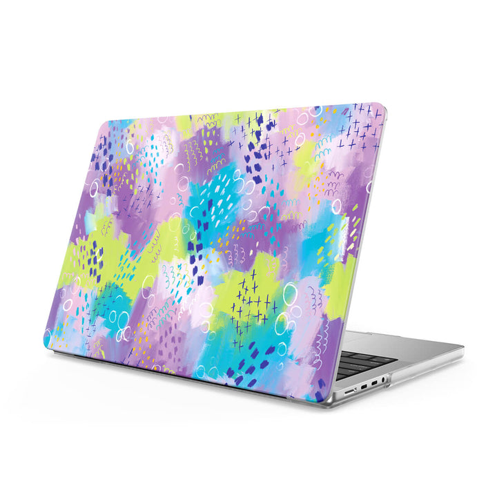 Fluttering Lavender - Macbook Case