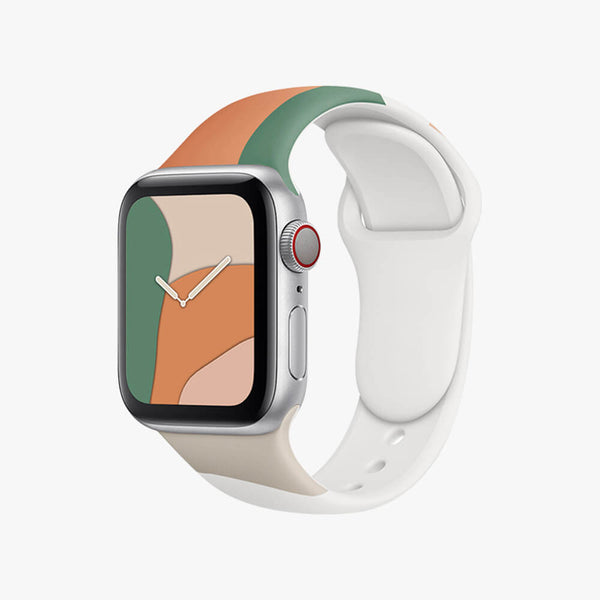 Vert Orange - Bracelet de montre