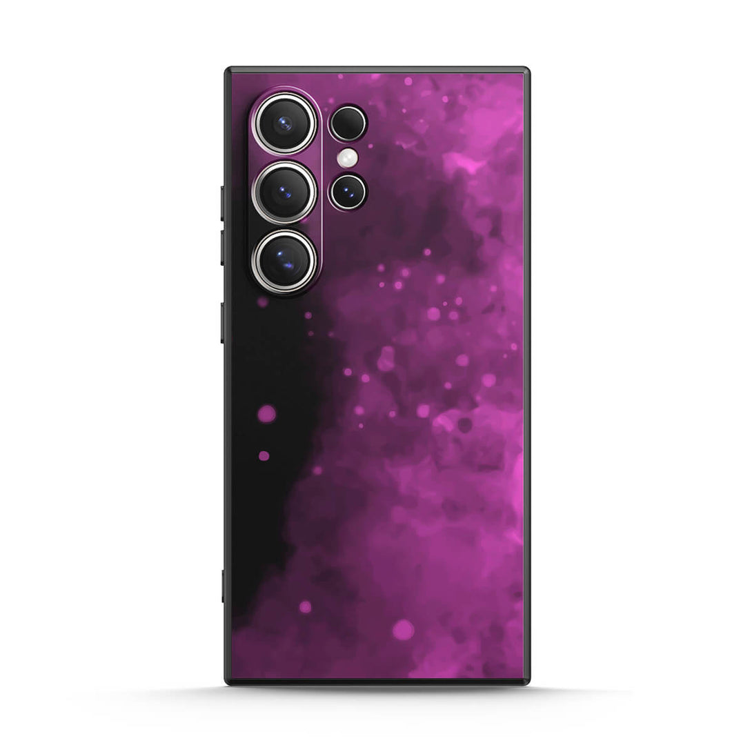 Zwart Paars - Samsung hoesje