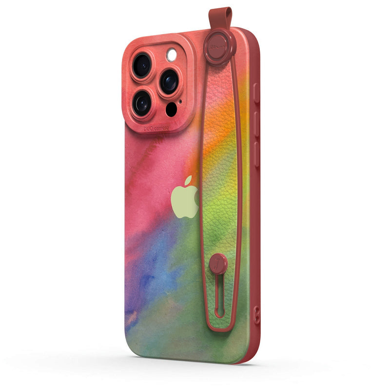 Apply Spring Color- iPhone Wrist Strap Case
