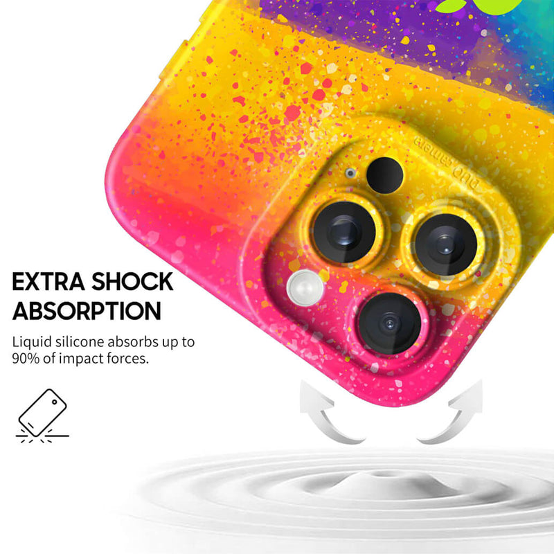 Fluorescent Jellyfish - iPhone Silicone Case