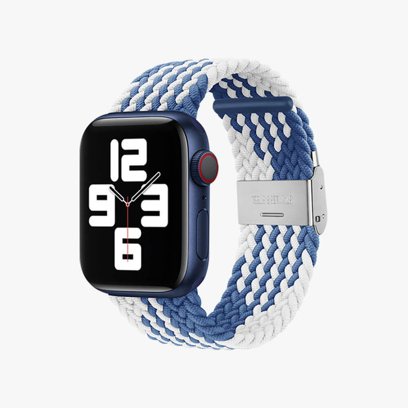 Blue White - Z Texture Watch Strap