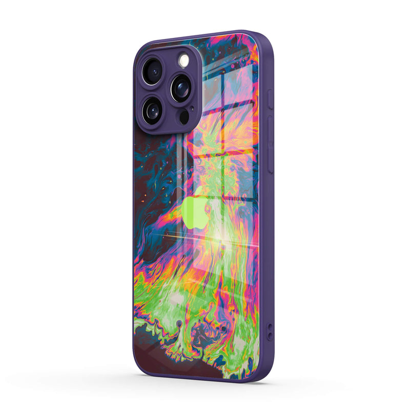 Underworld Flamingo - iPhone Glass Case