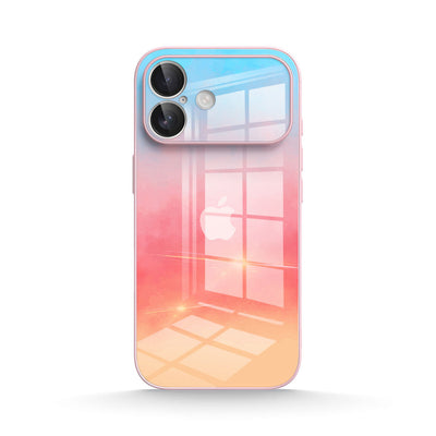 Gradient Of Clouds - iPhone Glass Case