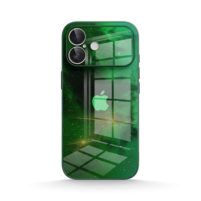 Night Star Green - iPhone Glass Case