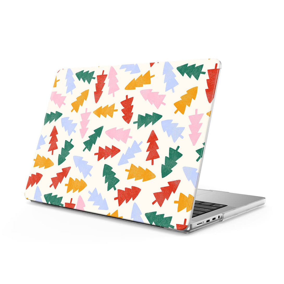 Colorful Christmas Tree - Macbook Case