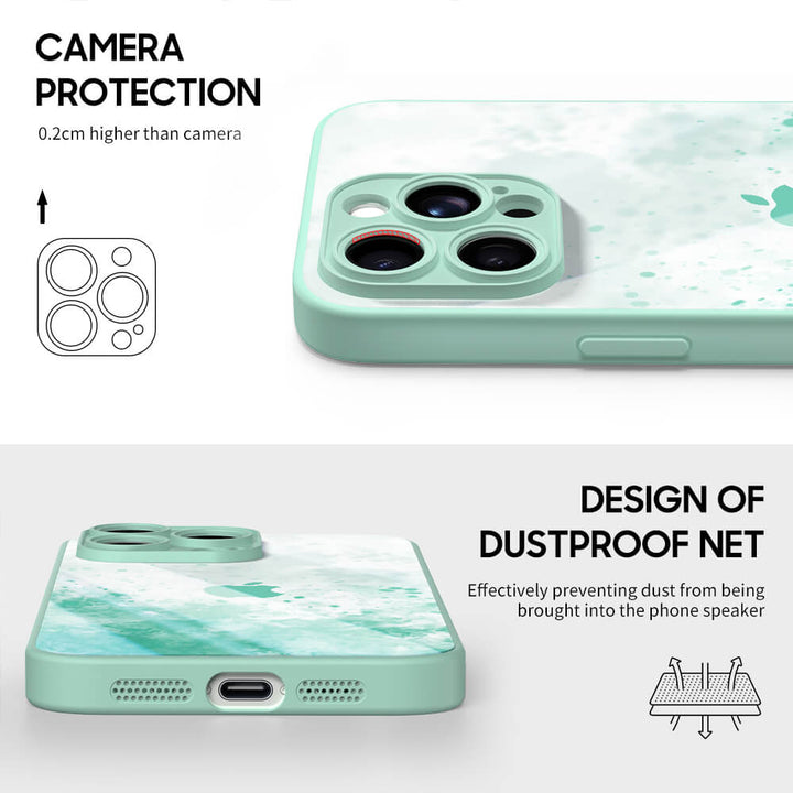 Splash Green - iPhone Case