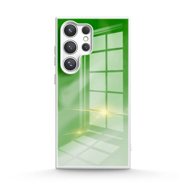 Green White - Samsung Case