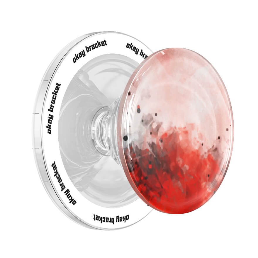 Splash Ink Rood - Airbaggreep voor MagSafe