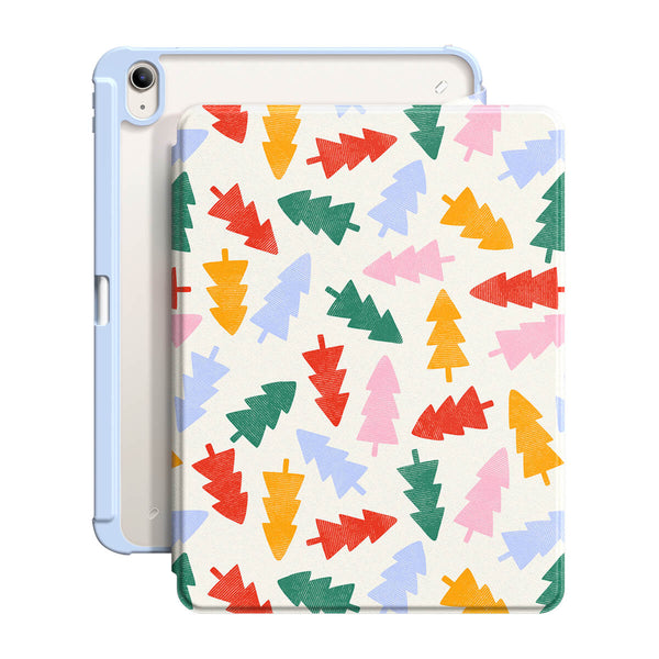 Colorful Christmas Tree - iPad Snap 360° Stand Impact Resistant Case