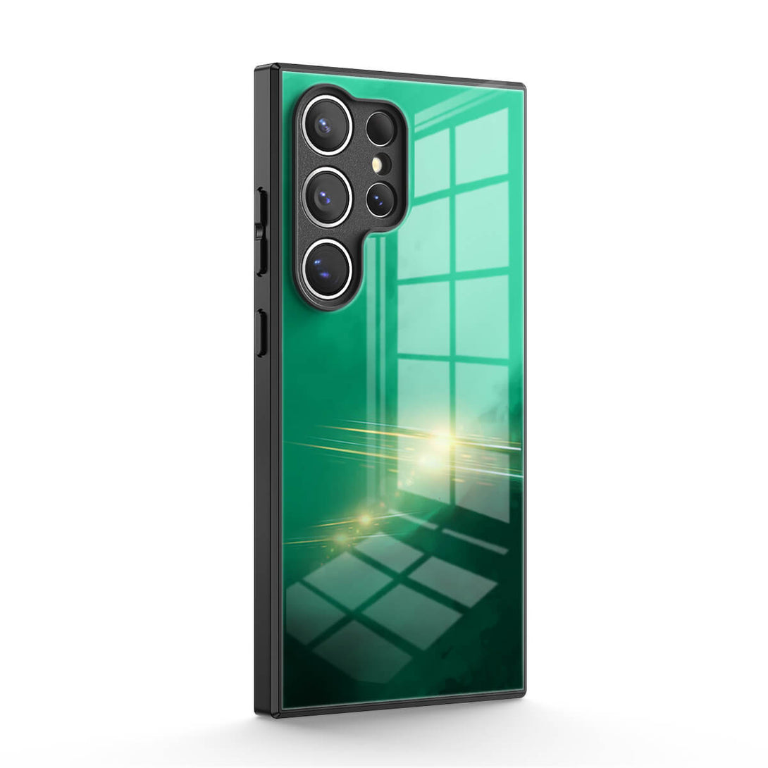 Middernachtgroen - Samsung hoesje