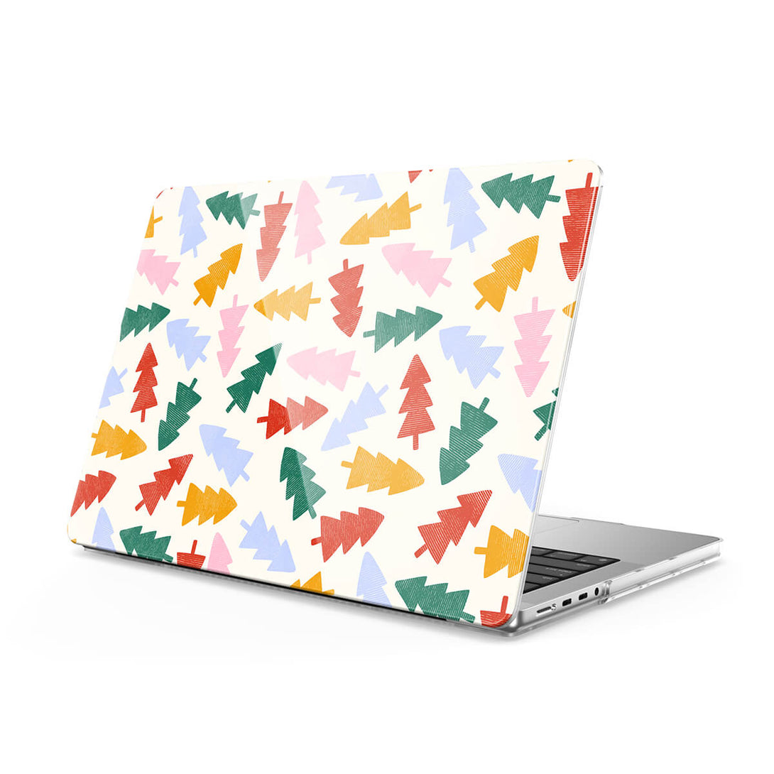 Colorful Christmas Tree - Macbook Case