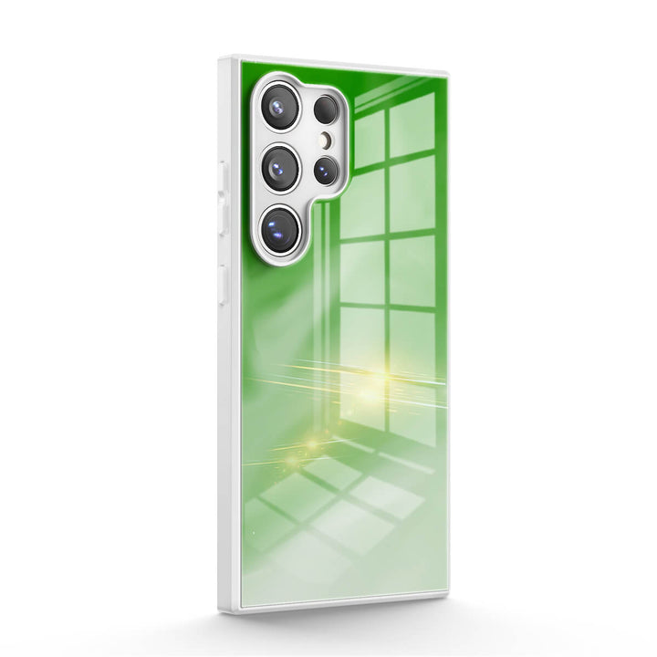 Green White - Samsung Case