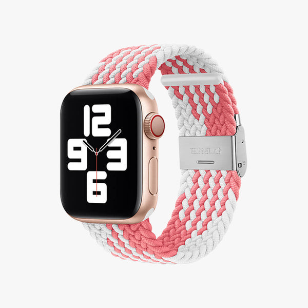 Rose Blanc - Bracelet de Montre Texture Z