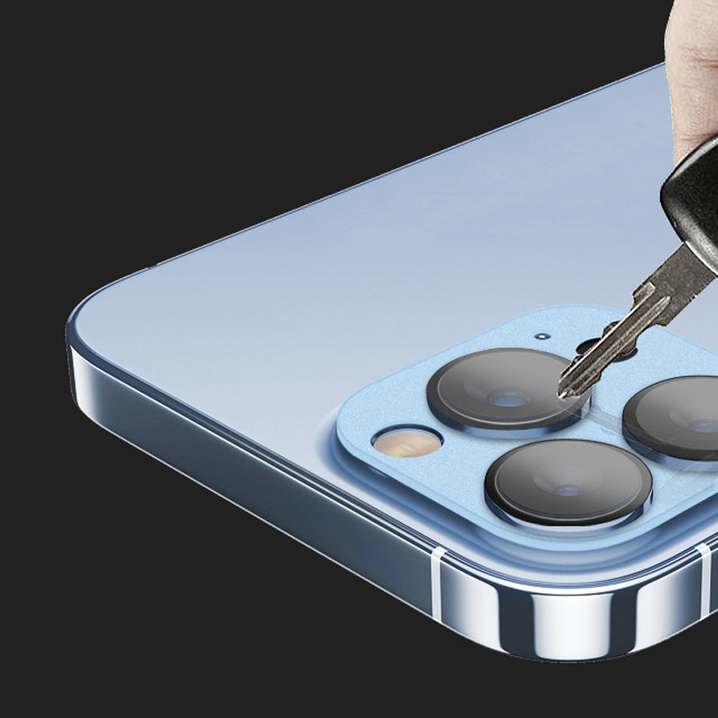 Gold - Aluminum Alloy Camera Protective Film