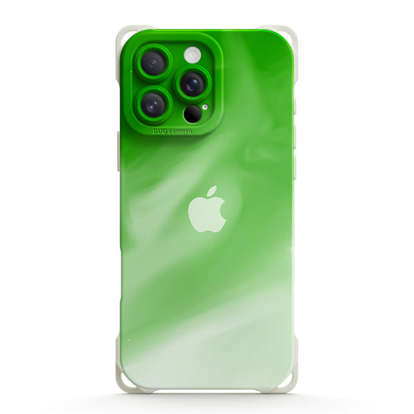 Green and White - iPhone Ultra Impact Resistant Protective Case