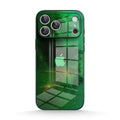 Night Star Green - iPhone Glass Case