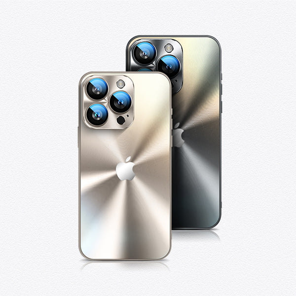 iPhone Aurora Metal Texture Case