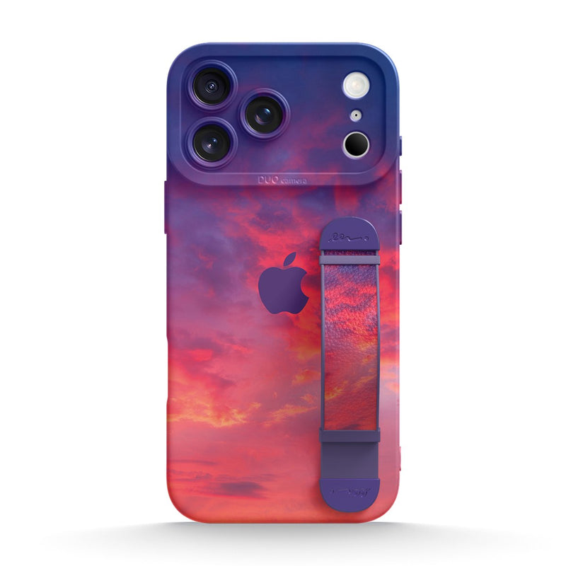 Sunset Glow - iPhone Wrist Strap Case