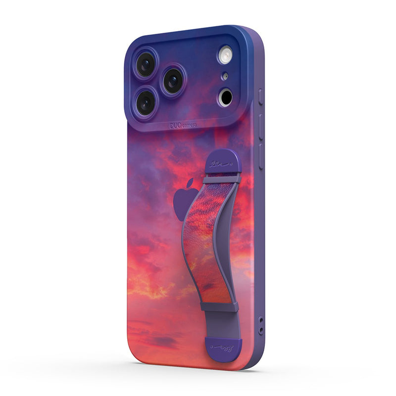 Sunset Glow - iPhone Wrist Strap Case