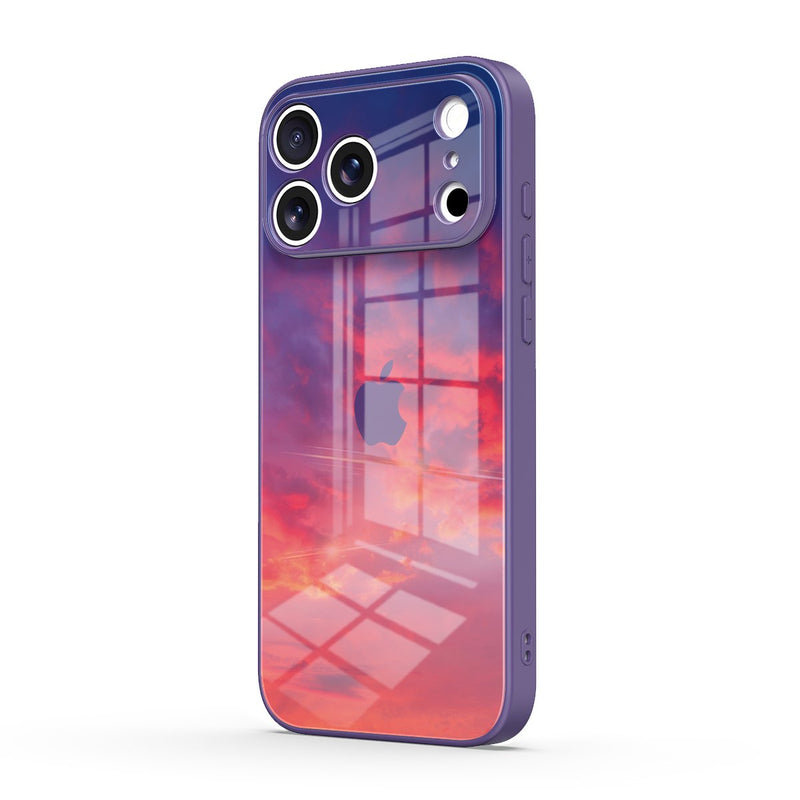 Sunset Glow - iPhone Glass Case