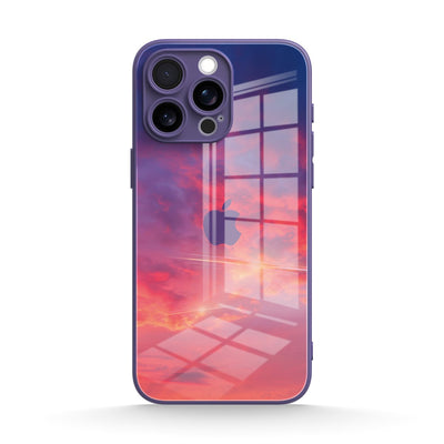 Sunset Glow - iPhone Glass Case