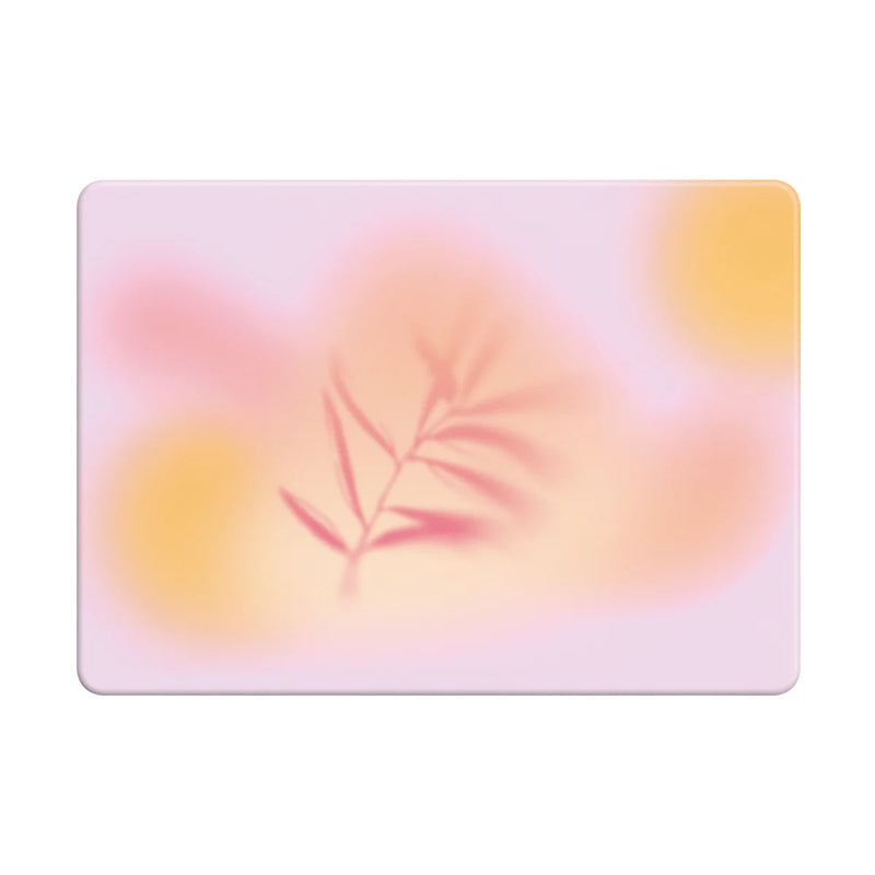 Pink Leaf - Macbook Case