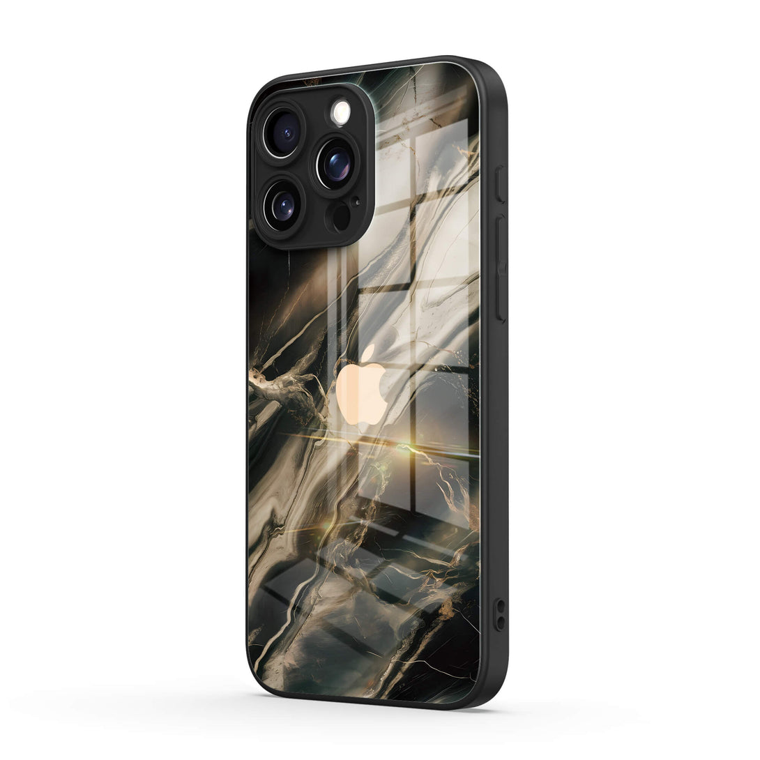 Gilded Black - iPhone Case