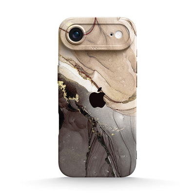 Elegant Brown - iPhone Silicone Case