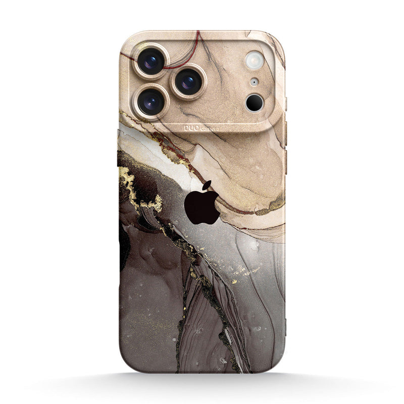 Elegant Brown - iPhone Silicone Case