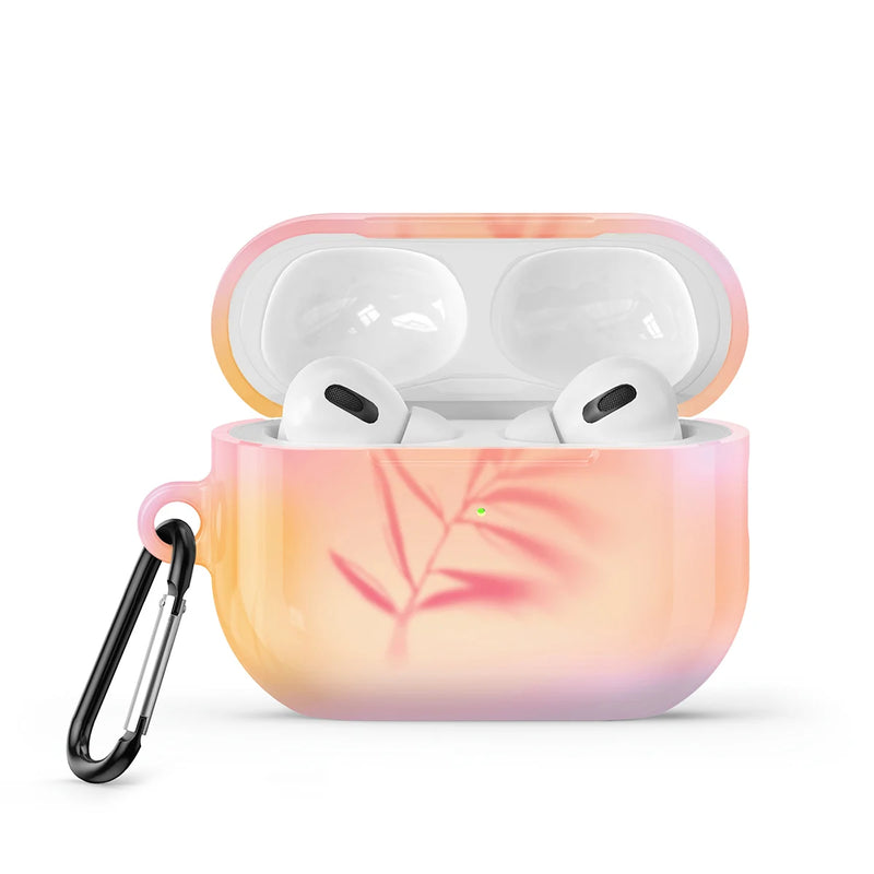 Pink Leaf - AirPods Case