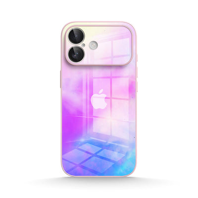 Pink Purple Fantasy - iPhone Glass Case