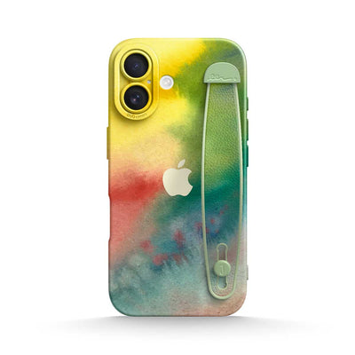 Warm Sun - iPhone Wrist Strap Case