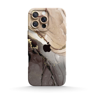 Elegant Brown - iPhone Silicone Case