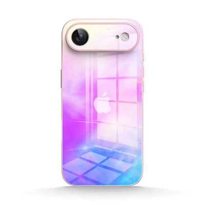 Pink Purple Fantasy - iPhone Glass Case