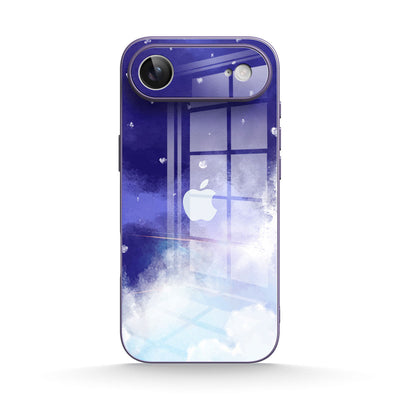 Drifting In The Clouds - iPhone Glass Case